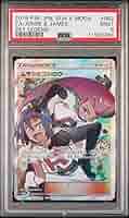 ポケモンカード　ムサシとコジロウ　sr psa9 PSA9鑑定済〕ムサシとコジロウ【SR】{062/054}